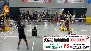 BADMINTON CORNER 5TH ANNIV 2025 C | DANIEL LG MOSES (GAS ENSO) VS HENRY FIRSTIAN (DINO2MINTON X BLC)