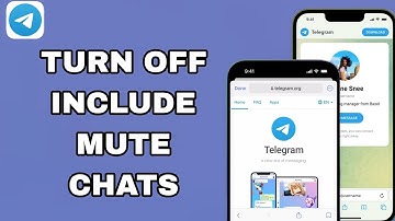 How To Turn Off Include Mute Chats On Telegram App