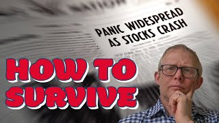 Don't Panic! Surviving a Stock Market Crash Just Got Easier! with these 3 strategies