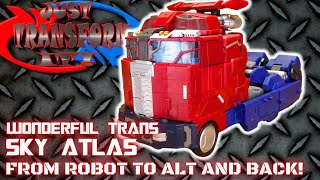 JUST TRANSFORM IT!: Wondeful Trans Sky Atlas (Optimus Prime)