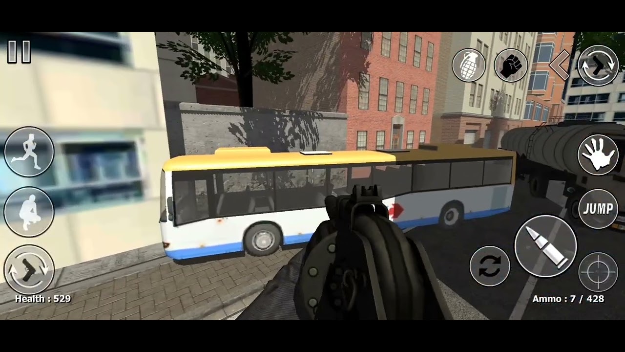 #horror Enex game zombie shooting level (6), (7) (gameplay)