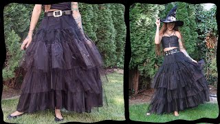 Gothic Skirt Tutorial With Sewing Pattern