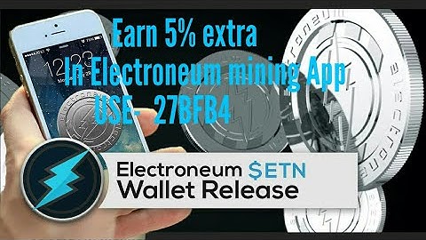 Electroneum referral earnings and much more