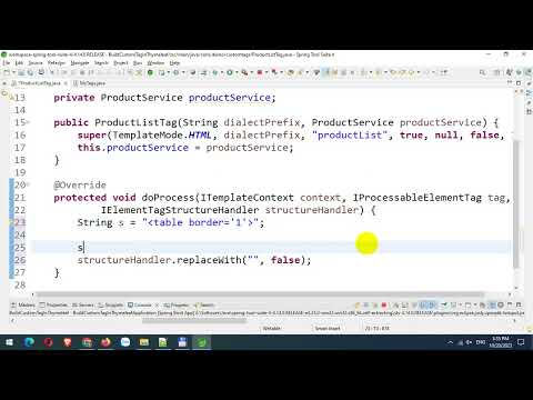 Build Custom Tags or Custom Dialects in Thymeleaf in Spring Boot MVC - Part 2
