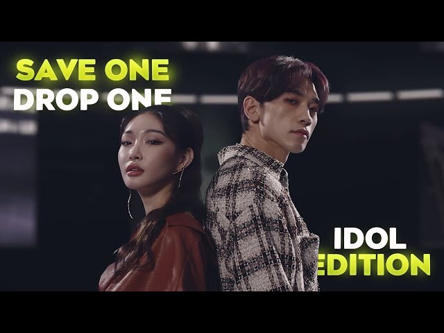 [K-Pop Game] Save One, Drop One | K-Pop game [for multistans | idol edition 🔊 | 4k] class=