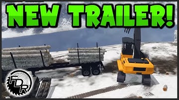 (Farming Simulator 2015 Logging) - MP152 - New Trailer Loading