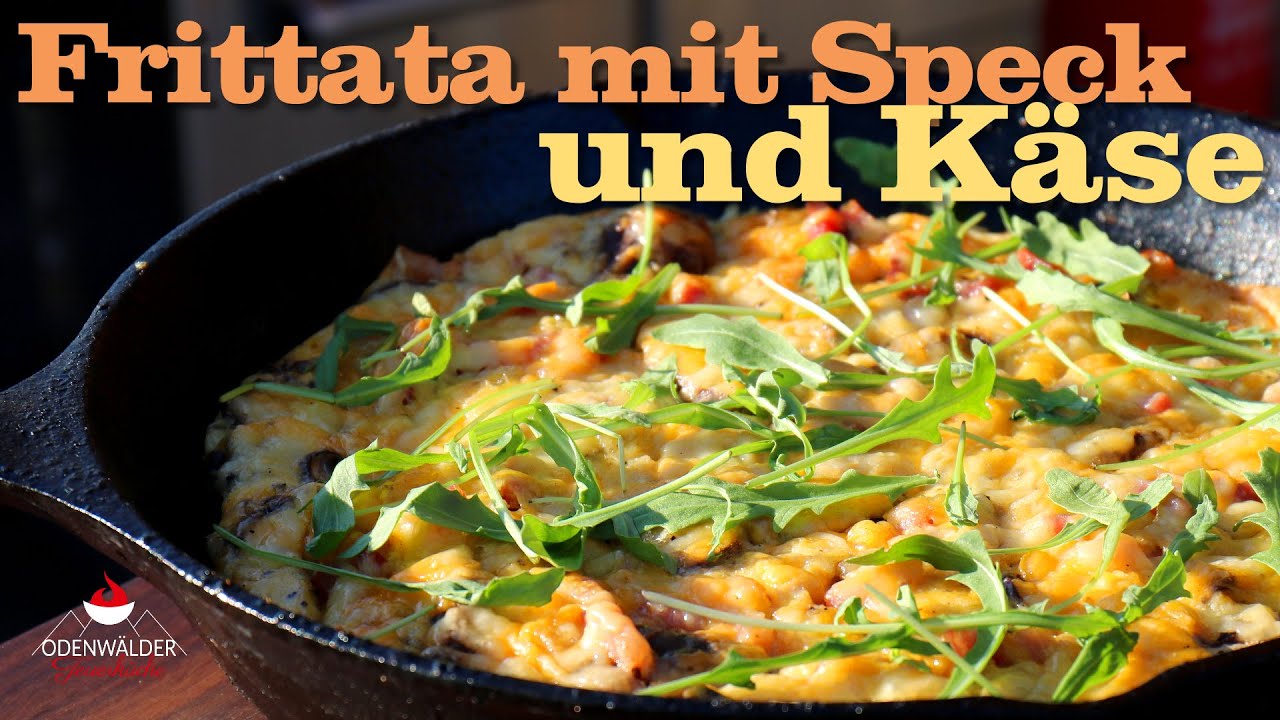 Frittata mit Speck und Käse - ein richtig gutes Frühstück