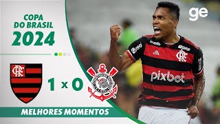 Thumbnail for FLAMENGO 1 X 0 CORINTHIANS | MELHORES MOMENTOS | SEMIFINAL COPA DO BRASIL | ge.globo