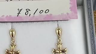 新品✨  K18 ピアス K18 ミニ馬蹄トップ(デザインネックレス用) です❣️(*^ω^*)