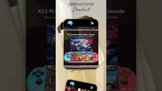 20000+ Retro Games 7 inch Handheld Game Consoles Portable Games Console X12 Plus