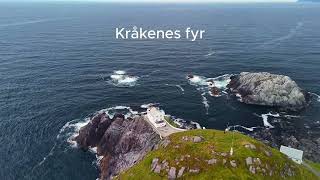 Drone film from Kråkenes Lighthouse in Norway Drone film from Kråkenes Lighthouse in Norway