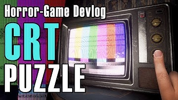 How I built this ADJUSTABLE CRT SHADER for my Horror Game [★Unity Devlog★]
