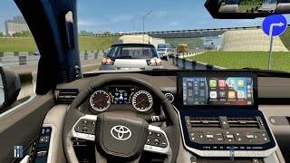 City Car Driving - Toyota Land Cruiser | Country Drive screenshot 3