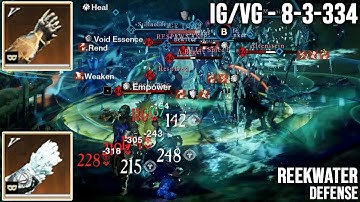 New World PvP - Medium Ice Gauntlet / Void Gauntlet (Reekwater Defense / 8-3-334)