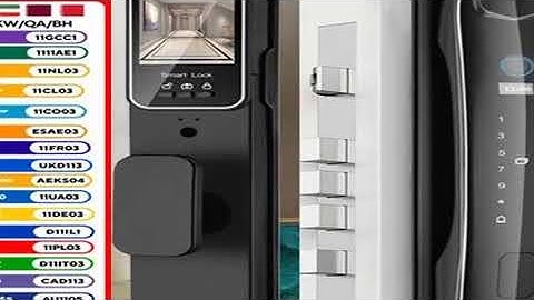 3D Face Smart Door Lock Security Camera Monitor Intelligent Fingerprint Password Biometric Electroni