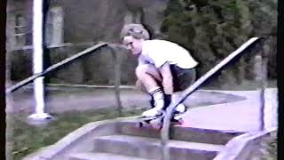 Vehement Spevy - Skateboarding on WSU Campus 1988