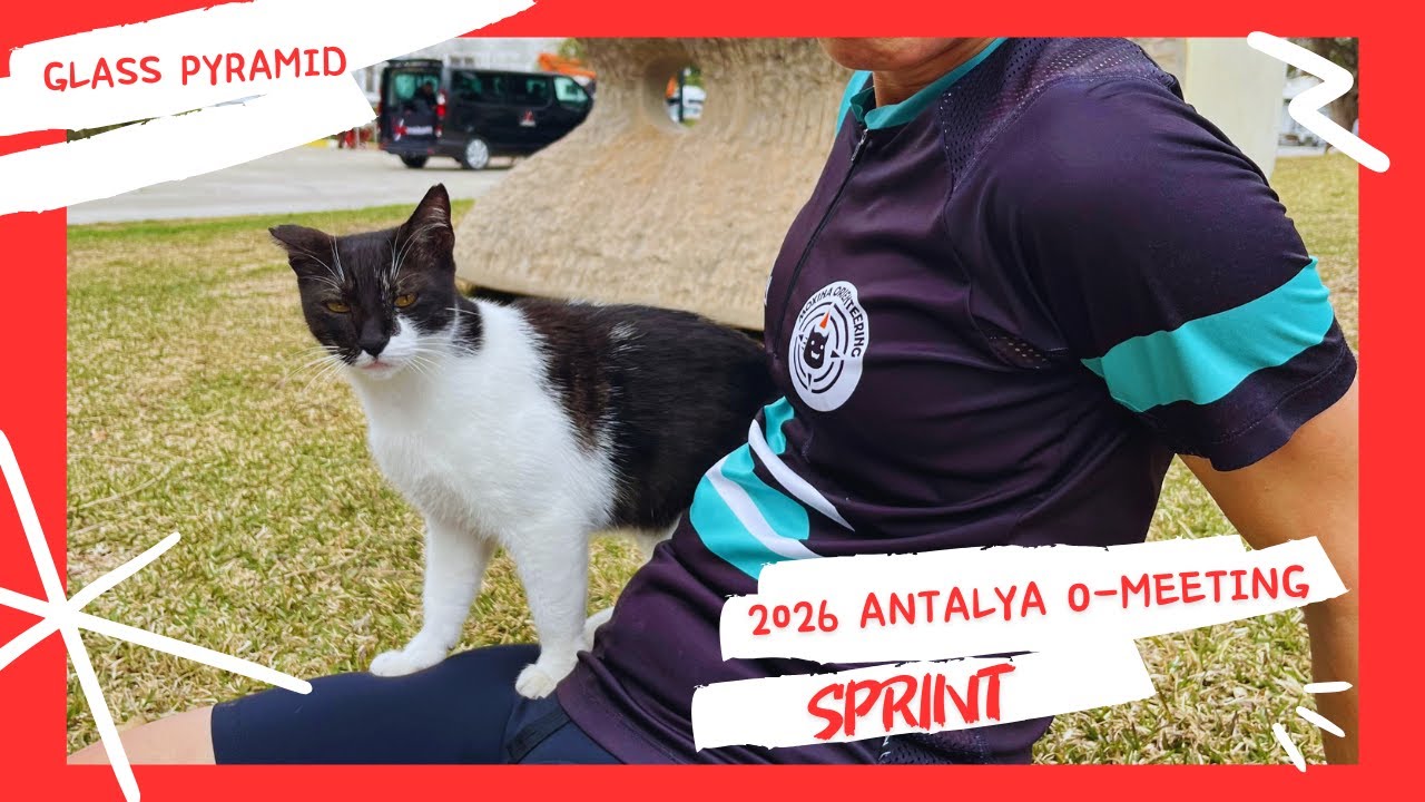 2026 Antalya O-Meeting Day 1 || Sprint || Glass Pyramid, Türkiye🇹🇷 || Headcam Orienteering