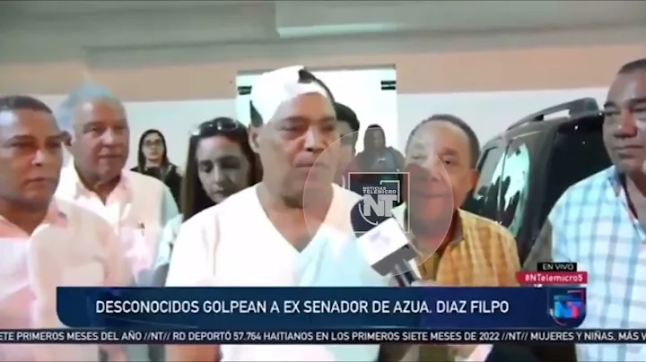 EX SENADOR DE AZUA NARRA  CMO FUE ATACADO EN SU CASA