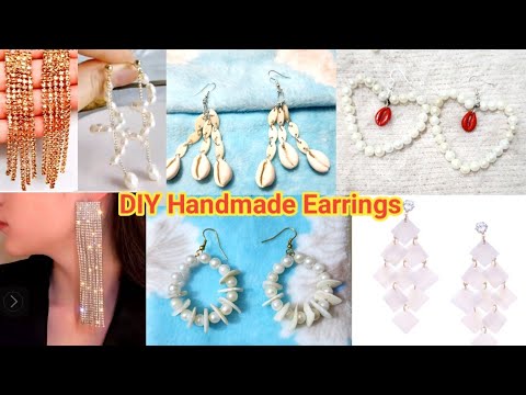 Zirak yasash usullari 😱 How to make earrings at home / Handmade Earrings at home❤️#diy #earrings