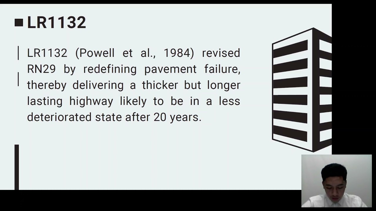 Structural design of pavement thickness