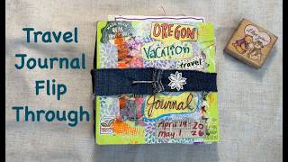 Travel Trashy Journal Flip Through
