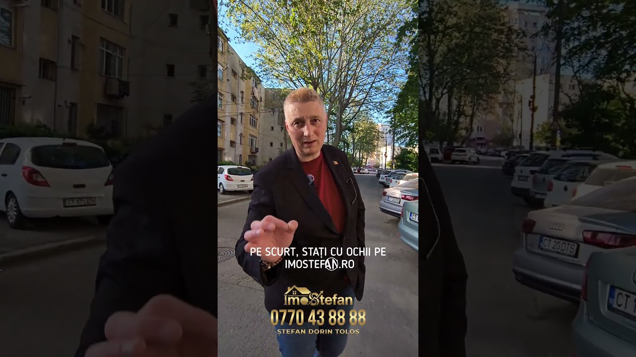 APARTAMENT LA CHEIE în Constanța! 3 Camere Premium în Zona ICIL (Liceul Ovidius) | Tur Video