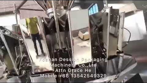 500g big shell nuts weighing packing machine