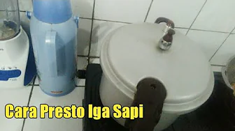 Cara Menggunakan Panci Presto untuk Iga Sapi, Lengkap step by step