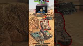 Издеваюсь над 50 В! =) #wot #wotblitz #танки #танкблиц #танкблиц #worldoftanks