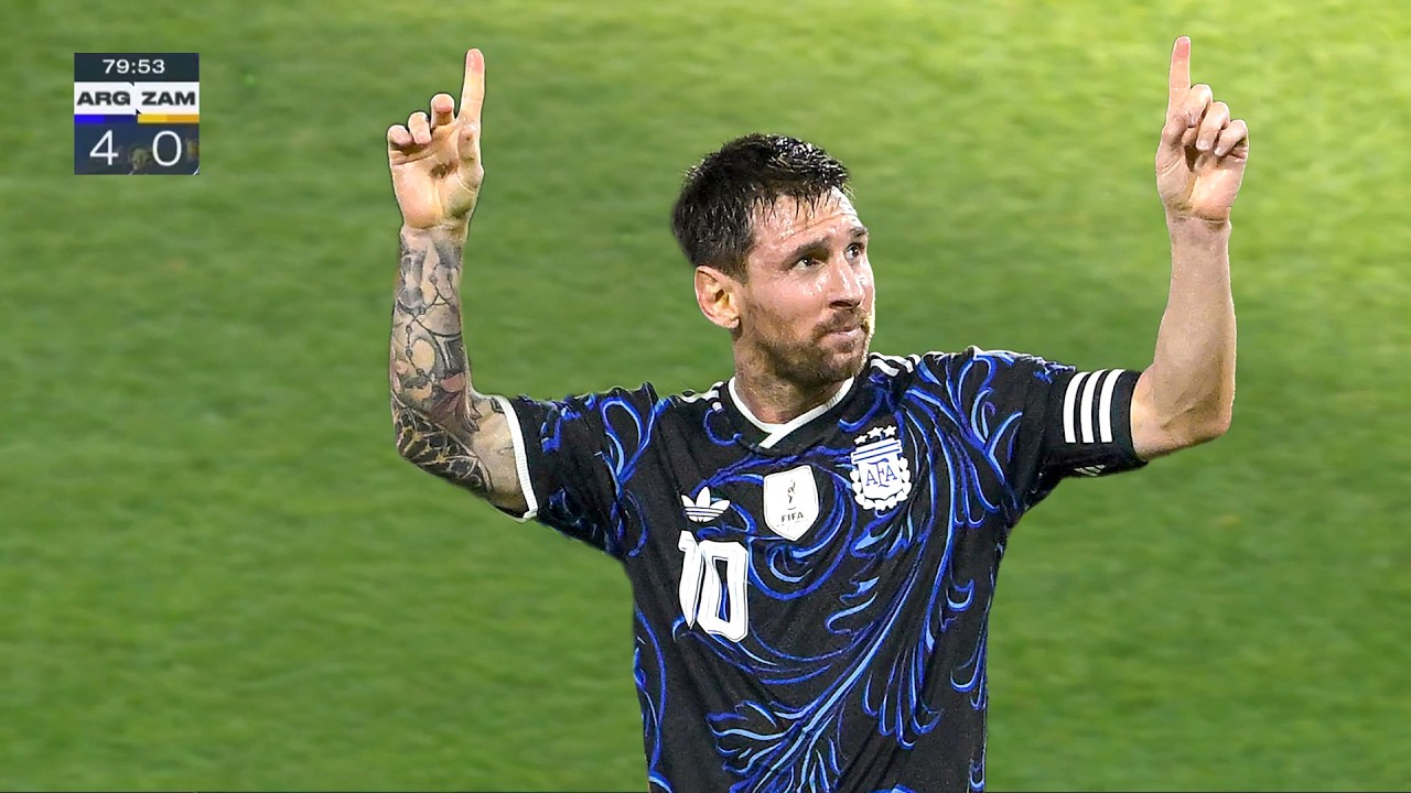 ⁣Messi vs Zambia | Insane Goal & Brilliant Assist 🐐🔥 | 31/03/2026
