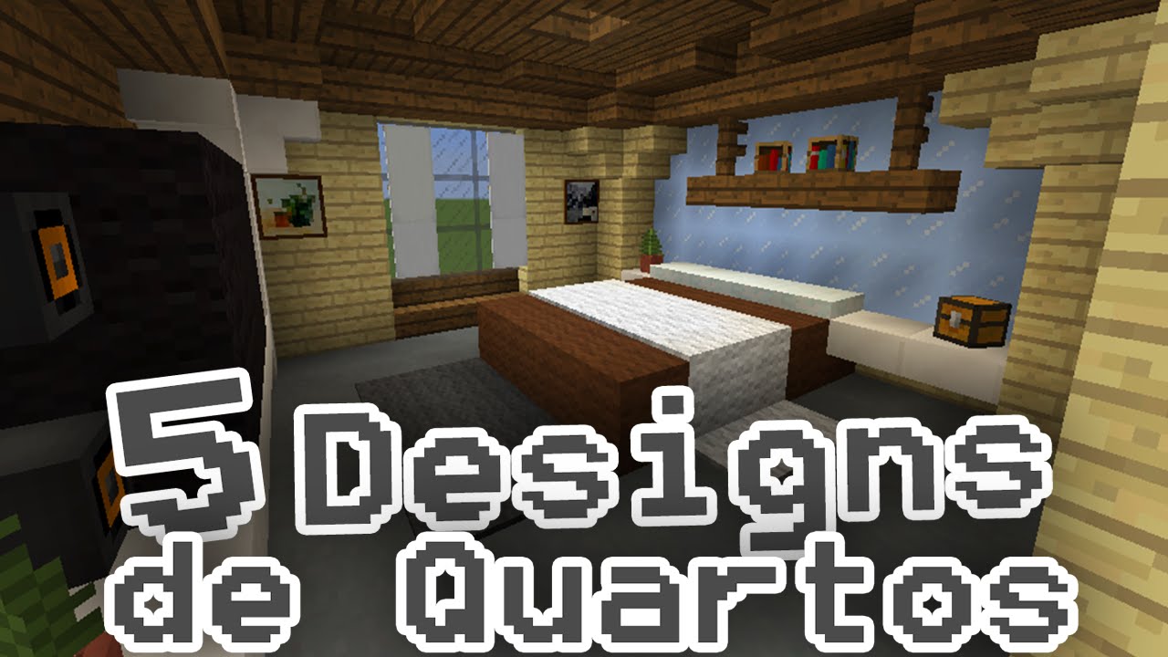 11 DESIGNS DE QUARTOS NO MINECRAFT 11 DESIGNS DE QUARTOS NO MINECRAFT