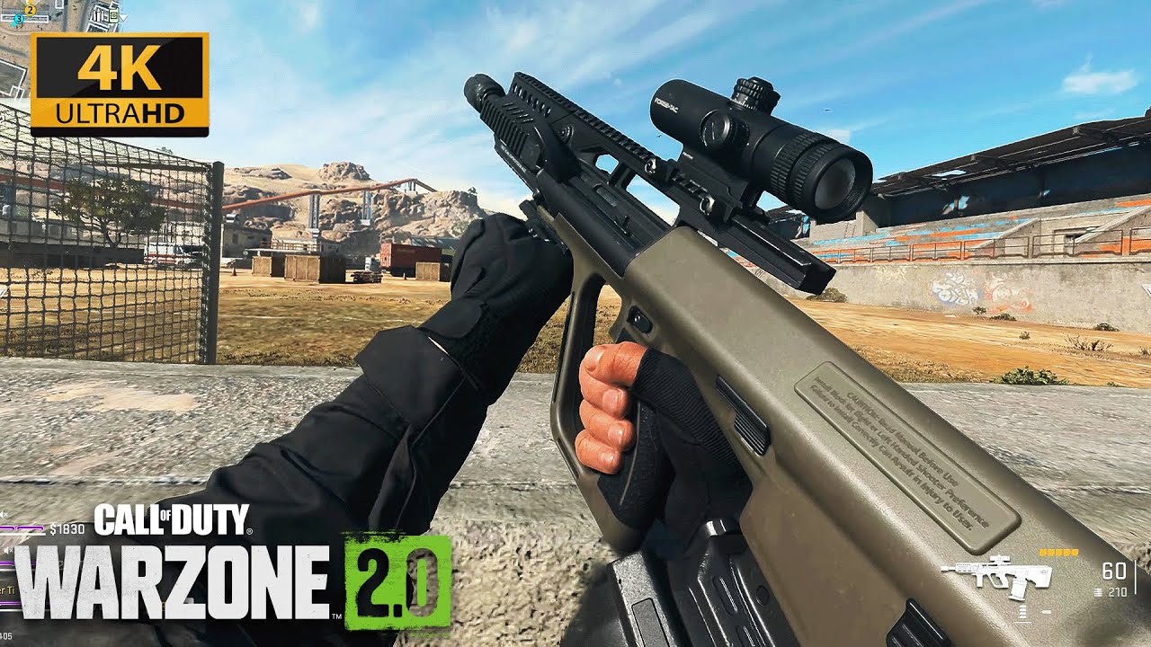 Call of Duty : Warzone 2.0 GAMEPLAY | RTX 3080 10GB - 4K HDR( Maximum Settings  DLSS ON )