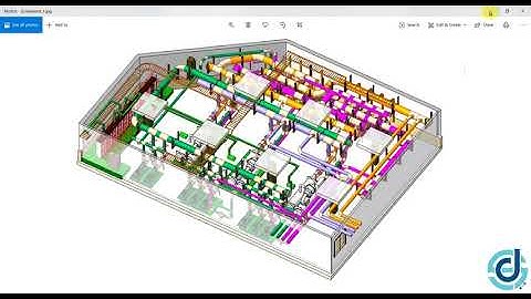 DSCONS | Cách xuất ảnh 3D Revit MEP chất lượng cao, nét căng