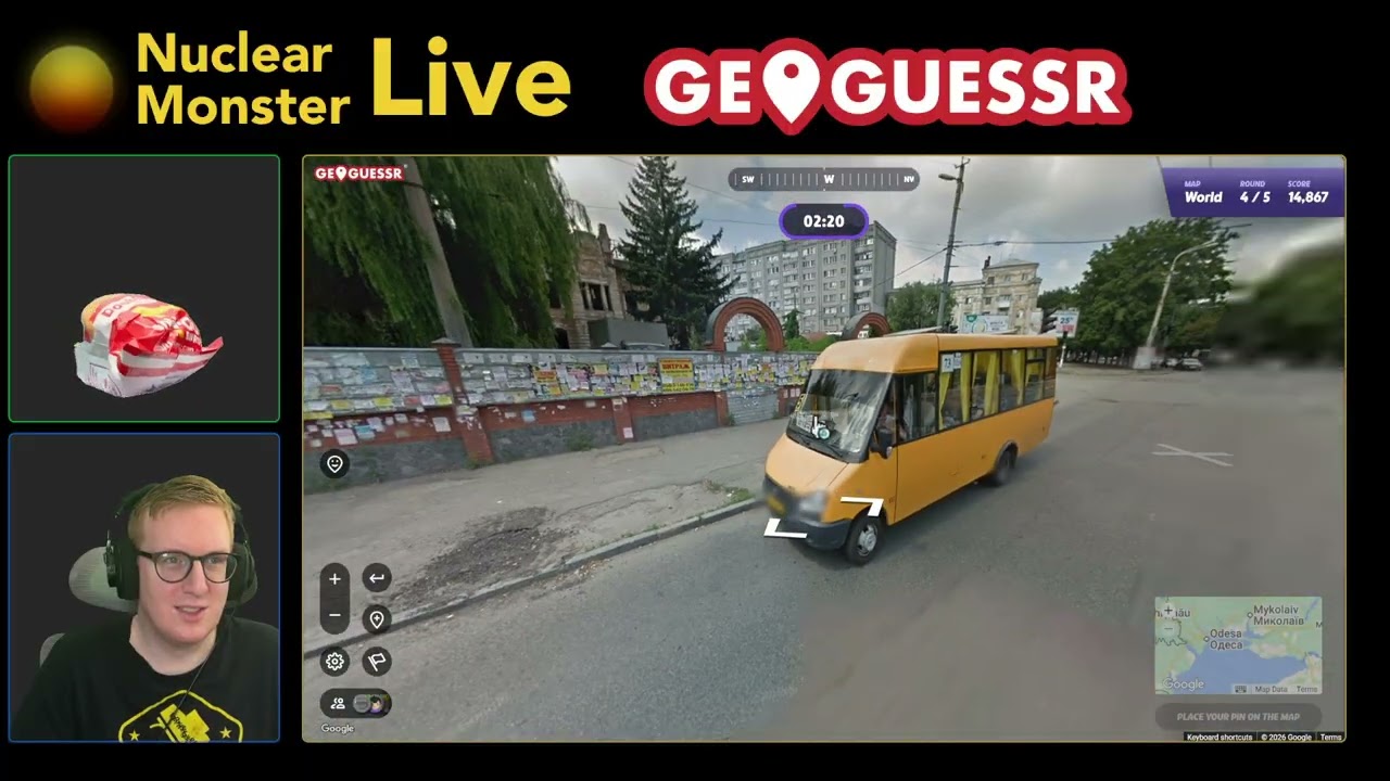 5 out of 5 geoguessr daily for 2 Mar. 2026