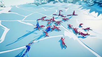 Totally Accurate Battle Simulator - 40 Headbutters vs 1 Monkey King