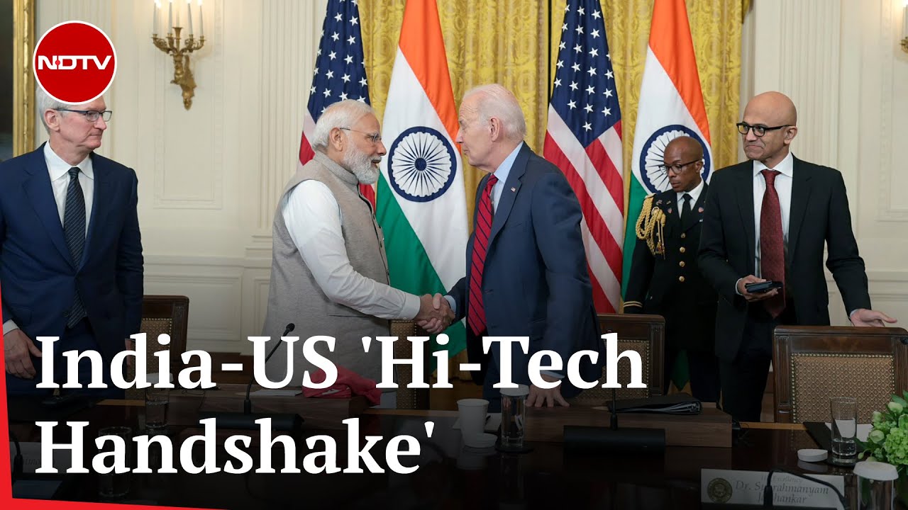India-US Relation | "Promising, Brilliant, Sharp": PM Modi Effusive About Tech Collaboration With US