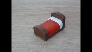 Lego How To Build A Bed Instructions Tutorial Moc