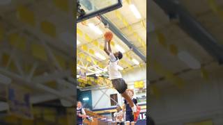 This 6th Grader tried an in game dunk (He's NOT a reclass) #LenZLady #Basketball #Dunk