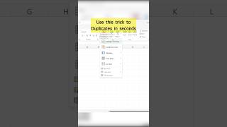 Find Duplicate Values in excel Automatically. #exel #excel #exceltips #youtube #shorts