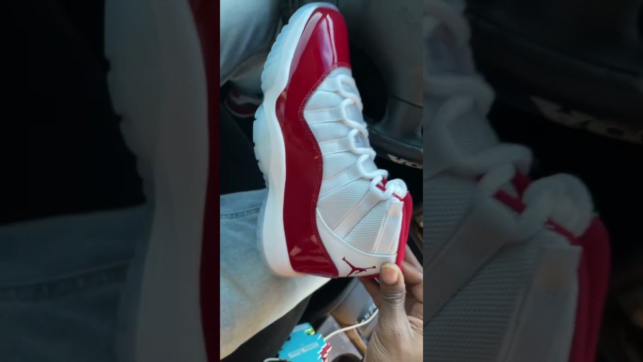Jordan 11 Retro Cherry 🍒 Unboxing