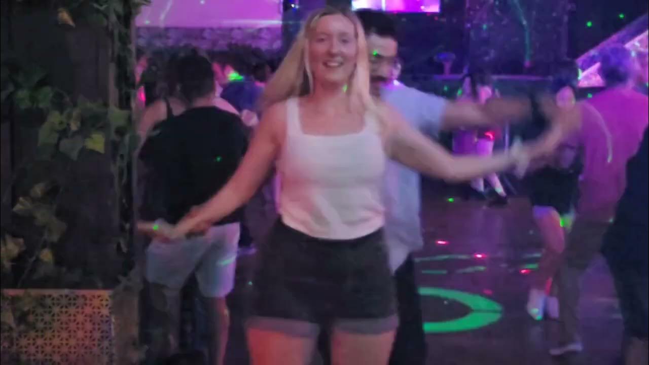 bachata lesson and salsa dancing and performing by lines dance academy