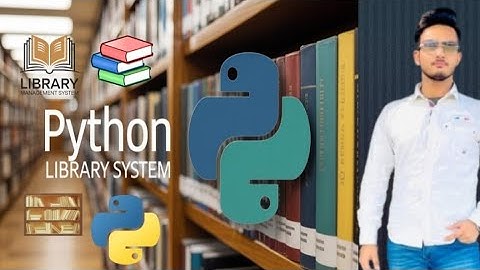 🔥Library Management System 📕🧑‍💻 | by using Python | Academic | university | beginner level | sucess💯