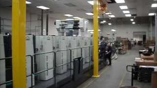 Foildex™ Cold Foil Indexer on manroland press at Carlson Print