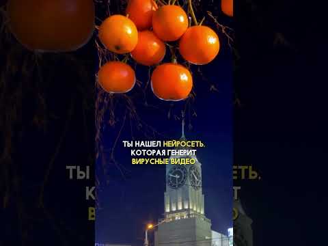 Как создавать вирусные видео с помощью нейросети НА телефоне?✔️Смотри кoммeнты! #нейросеть #видео
