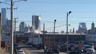 Lifeway Building Demolition / Implosion Downtown Nashville 1/6/18