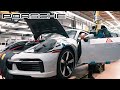 Porsche 911 sport classic production in germany  porsche factory  making of an icon