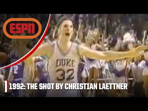 Christian Laettner hits THE SHOT vs. Kentucky 😮 | Iconic Moments
