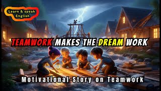 Bagaimana Empat Sahabat Belajar Kekuatan Kerja Sama Tim  Kisah Moral Bahasa Inggris