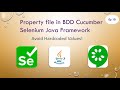 Property File in BDD Cucumber Selenium Java | Avoid Hardcoded Values | Episode 🔟|SB Automation Hub |