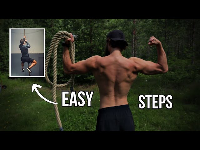 4 BEST Rope Climbing exercises For Beginners - How to safely